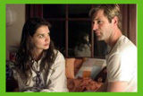 Katie Holmes and Aaron Eckhart in Thank you for Smoking
