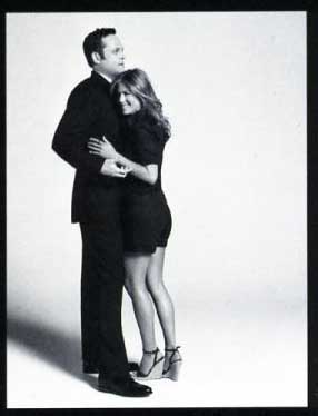 Jennifer Aniston and Vince Vaughn in Entertainment weekly