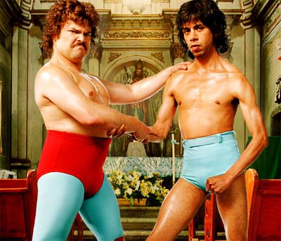 Nacho Libre and Esqueleto Nacho Libre and Esqueleto