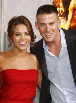 Jenna Dewan and Channing Tatum at Step Up Premiere Jenna Dewan and Channing Tatum at Step Up Premiere