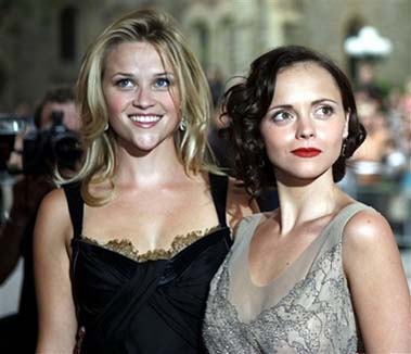 Reese Witherspoon and Christina Ricci at the Premiere of their movie 